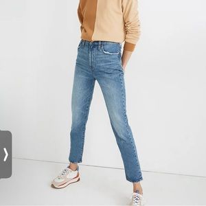 Madewell classic straight jean